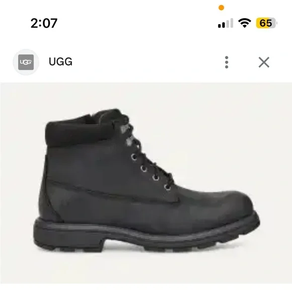 UGG | Shoes | Ugg Mens Biltmore Work Winter Leather Ankle  display picture 3